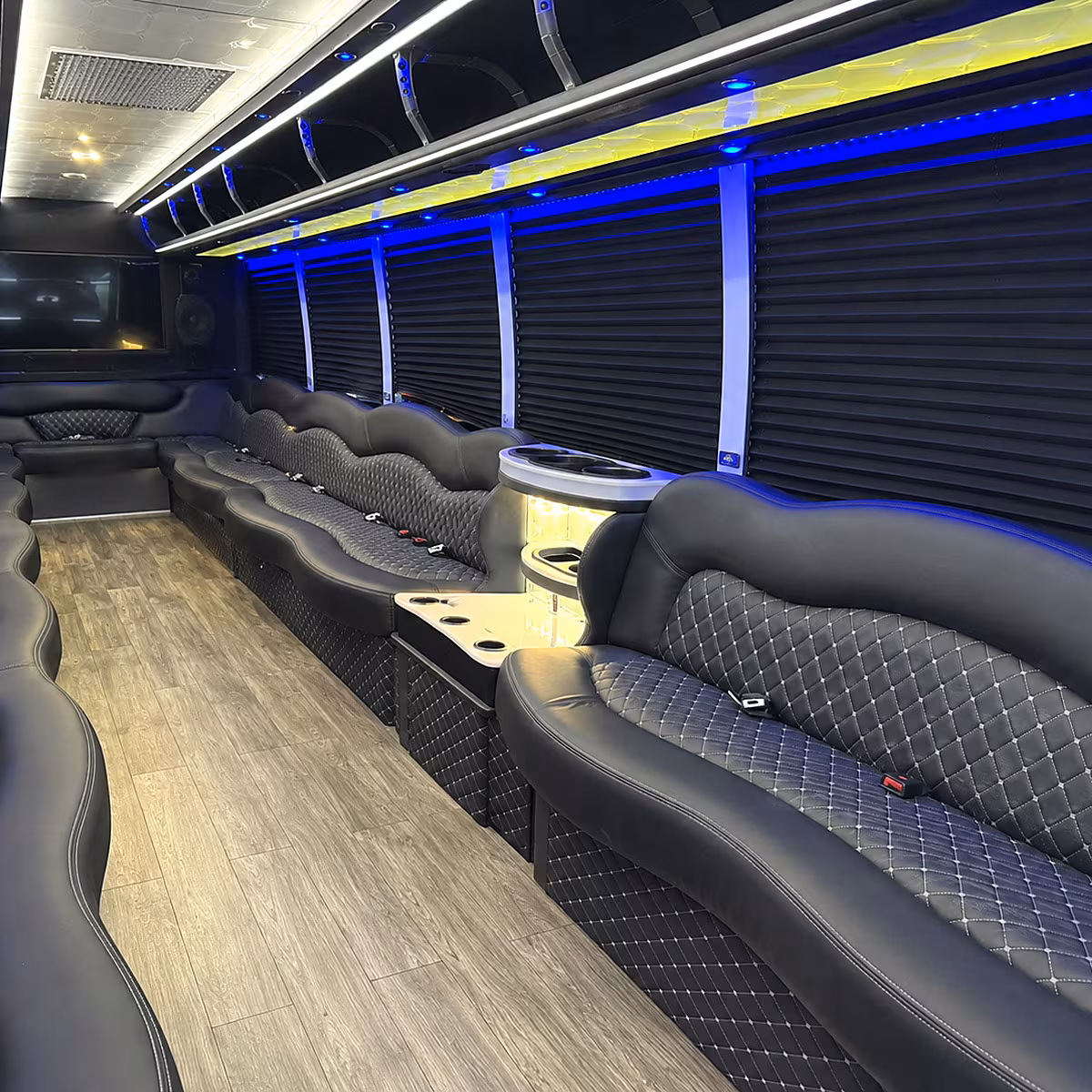 hialeah party bus rentals inside