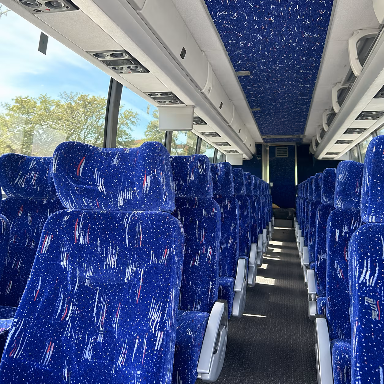 hialeah religious group transportation onboard seating