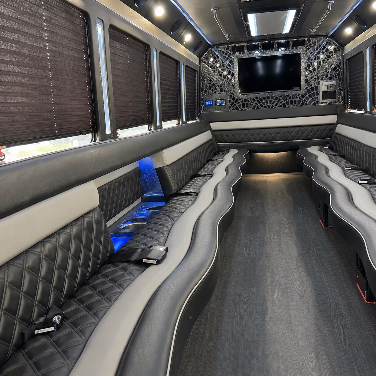 hialeah wedding party bus rental